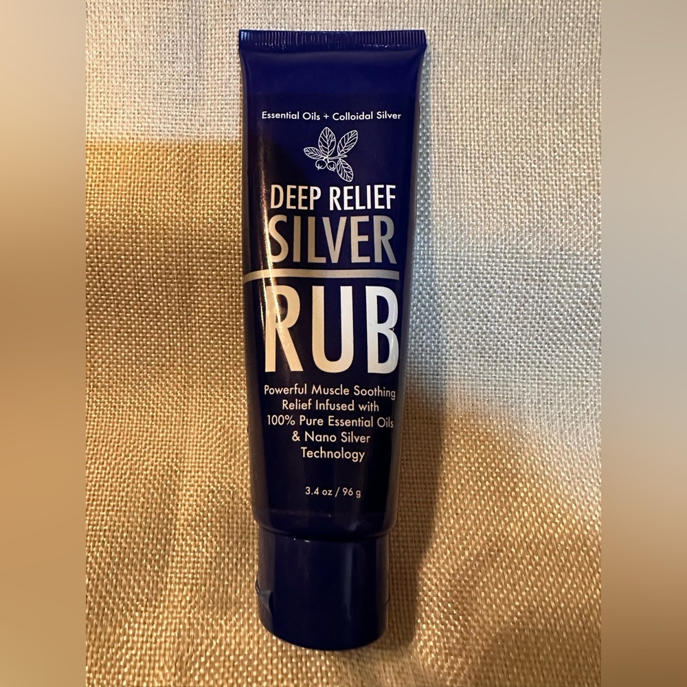 Deep Relief Silver Rub - Muscle Relief Rub